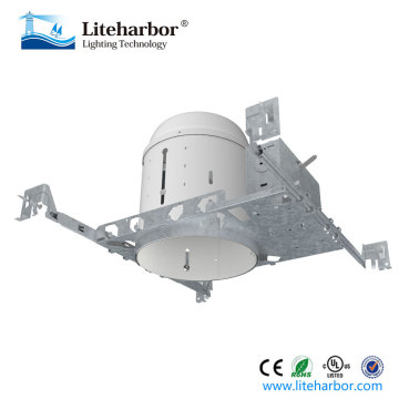 32W Recessed LED Downlight 6 Inch Compact Fluorescent New Construction NON-IC Housing