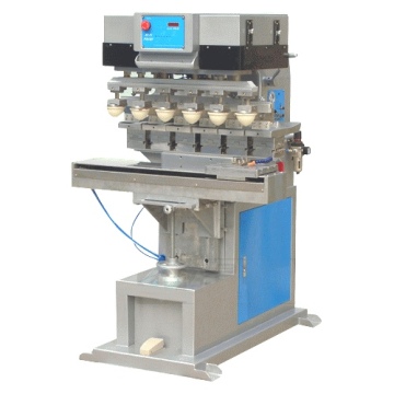 Economical 6 Color Pad Printing Machine with Shuttle Working Table EP6S-200