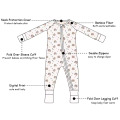 Soft Bamboo Baby Rompers (Long Sleeve, Zip)