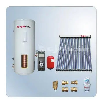 High pressure solar heating system
