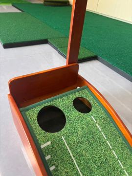 300cm Ahşap Golf Vuruş Eğitmeni Uygulama Topu Seti
