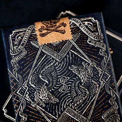 1 Pcs Sons of Liberty Poker Magic Playing Cards Blue Deck By Dan and Dave Limited Edition New Sealed Magic Props Magic Tricks