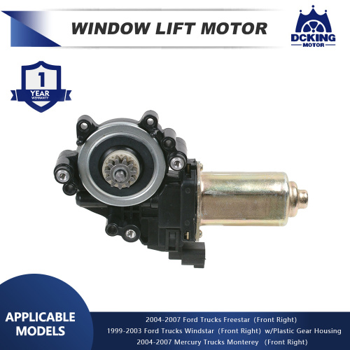 Sturdy Window Lift Motor with Exact Control