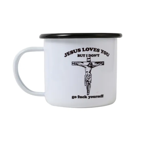 12oz 350ml Eco-Friendly New Customized Cookware Sublimation Blank Cup Enamel Travel Mug