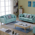 Reversible Fabric Pillow Sectional Soffa Chaise