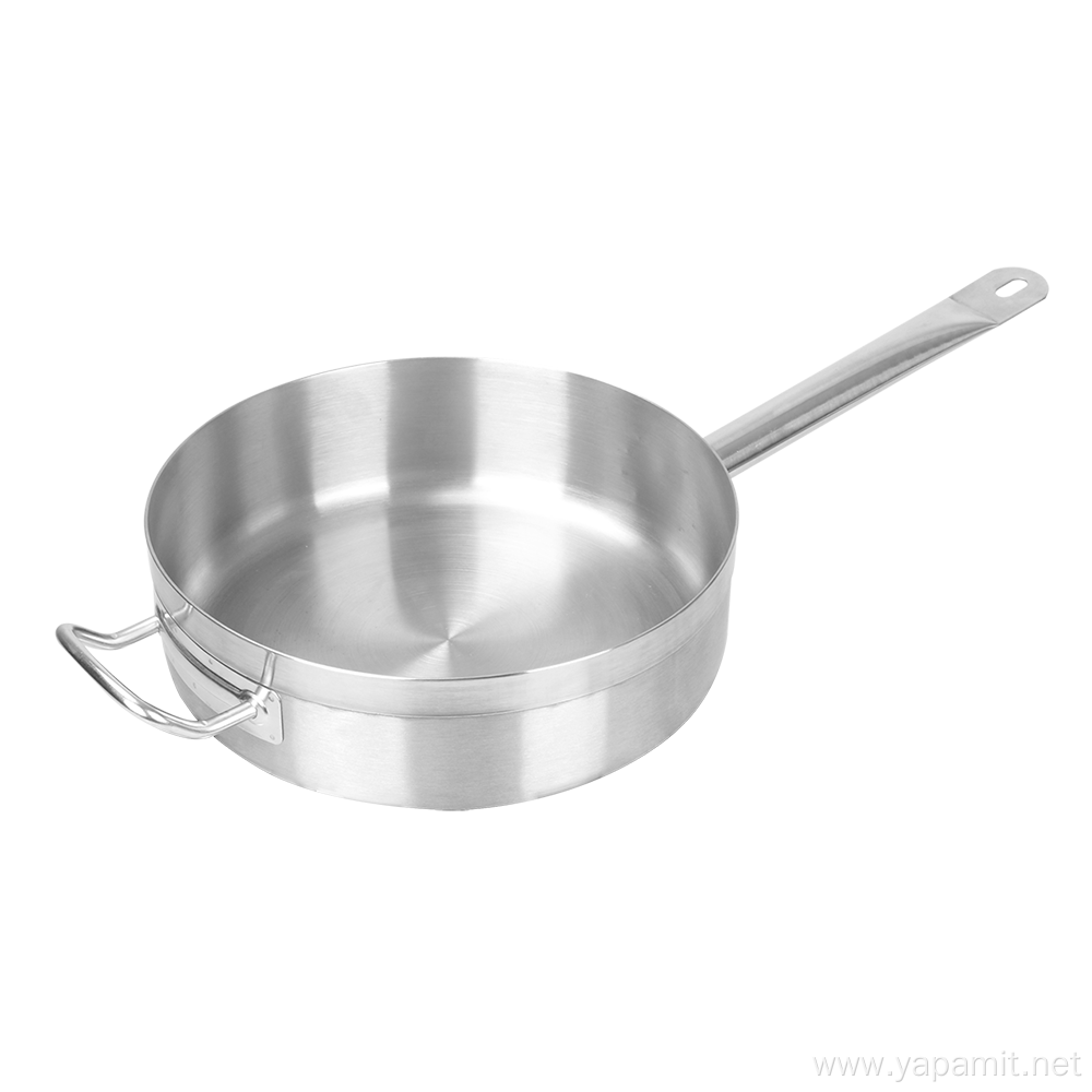 Stainless Steel Short Compound Bottom Sauce Pot