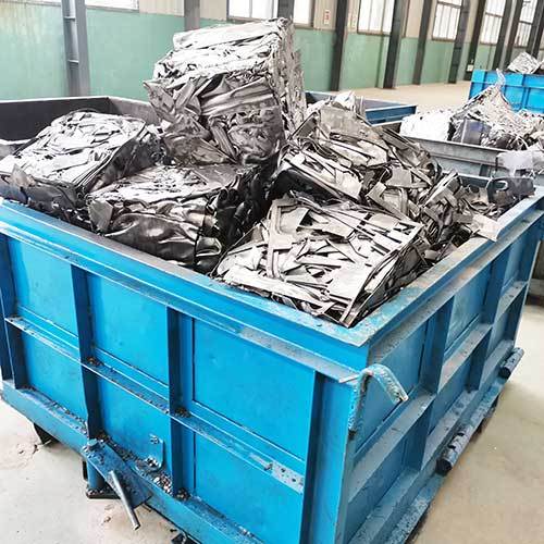 Steel Scrap Press Recycle Baler Machine