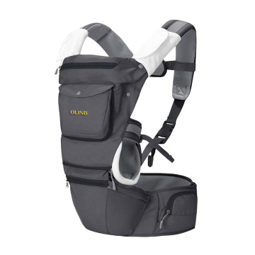 Custom Ergonomic Baby Carrier Backpack with Hip Seat