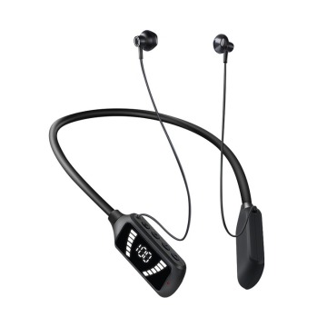 Long Living Lating Wireless BT Sport Aurphone con pantalla digital