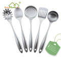 Nueva llegada 5PCS Set de utensilios de cocina de acero inoxidable