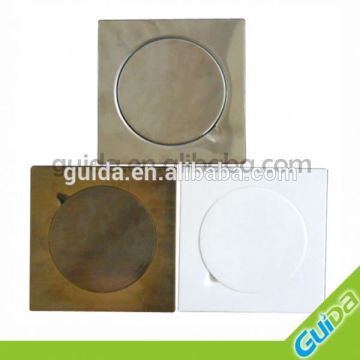brass color drain floor ;size 20*20cm;15*15cm