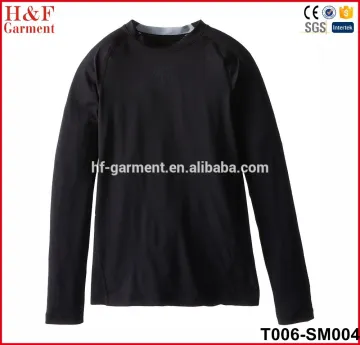 Hot sale long sleeves t-shirt printing plain sport t shirt for men