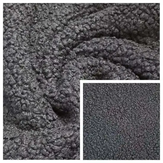 100%Polyester Lamb-Like Fleece (aiertai) Knitted Fabric