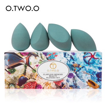 O.TWO.O Original Makeup Sponge Set - Professional Wholesale 4pcs/box Wet & Dry Use