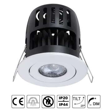 Recessed lighting in bedroom