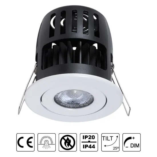 Recessed lighting in bedroom