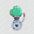 Electric Switch Lined Fluorine Ball Valve
