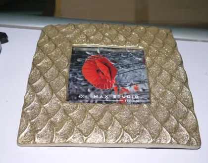 2016 new design fashion resin Material photo frames/ picture frames/love photo frame