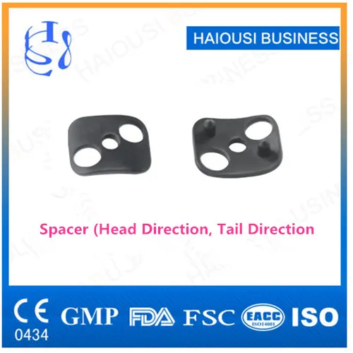 Spine Anterior Thoracolumber Vertebra Double-rod Fixation System,Spacer(Head Direction,Tail Direction),surgical instrument