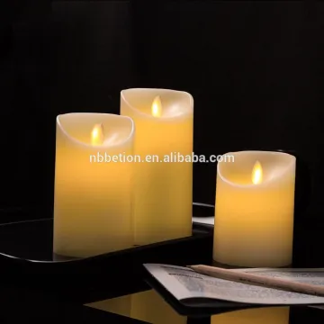 led moving wick wax candles led wax candle with dancing wick flameless flicking moving wick candle battery operated led candles
