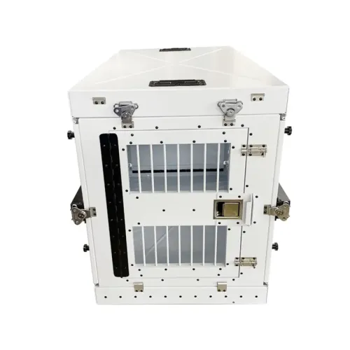 Large Dog Crate with Collapsible Impact Powder Coated Construction