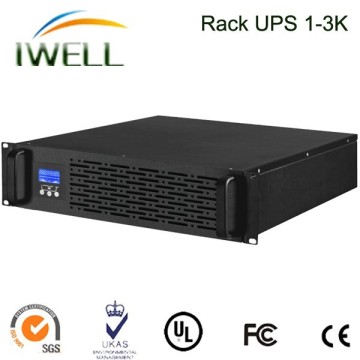 2KVA portable servers ups pure sine wave rack mount high frequency online ups