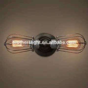 Iron Vintage style wall lamp for edison bulb