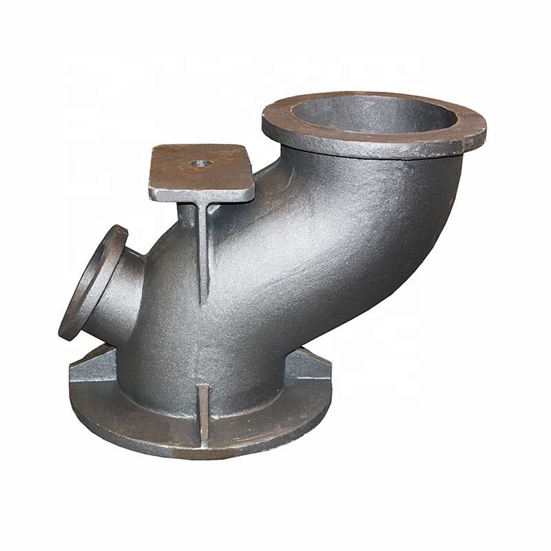 Cast iron elbow valve