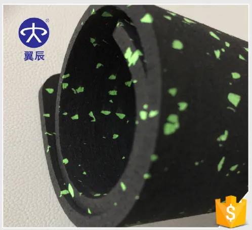 1 Inch Thick 1m x 1m Crossfit Rubber Floor Mat UAE