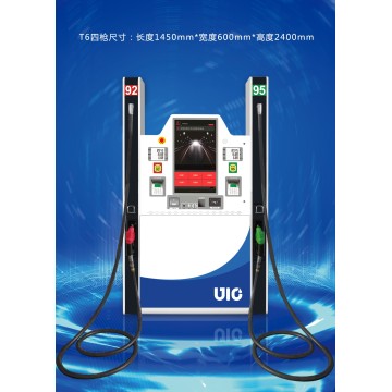 Dual Product T6 Fuel Pump with Four Hoses