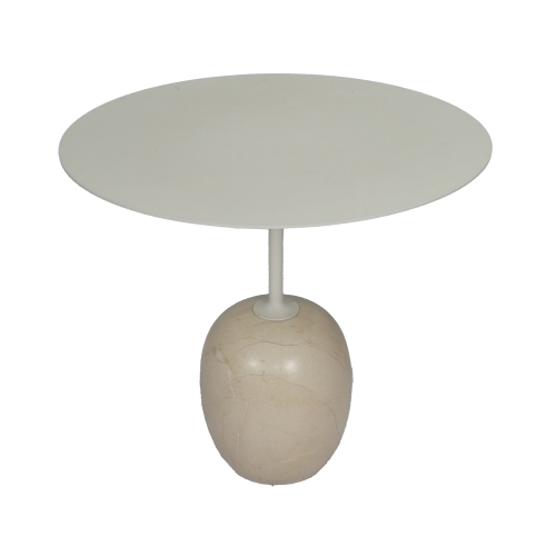 Mesas laterales de acero inoxidable