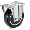 Flat Plate Swivel with Total Brake Wheel Caster