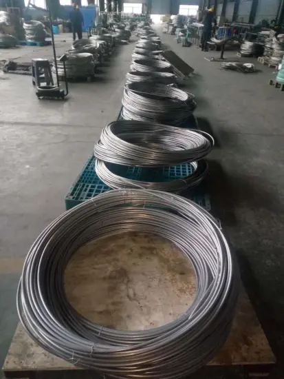 1/8 inch Bright Annealed Instrument Coiled Tube