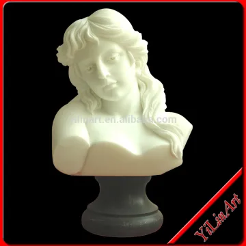 Carved Marble Stone Lady Bust Statue For Decoration