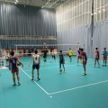 Consiglia di utilizzare la partita di pallamano sul pavimento del campo da pallavolo