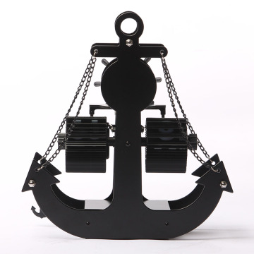 Huge Anchor Flip Metal Clock