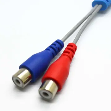 Hot sale Audio cable 3.5mm stereo to 2 RCA female