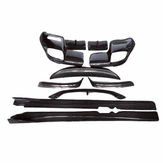 Factory Carbon Fiber Body Kit for Ferrari F12 - Bumper, Diffuser, Side Skirts & Rear Spoiler