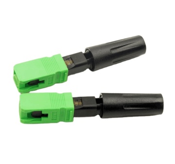 Mini SC SM Fast Connectors - Quick Assembly SC/APC Optical Fiber Connectors