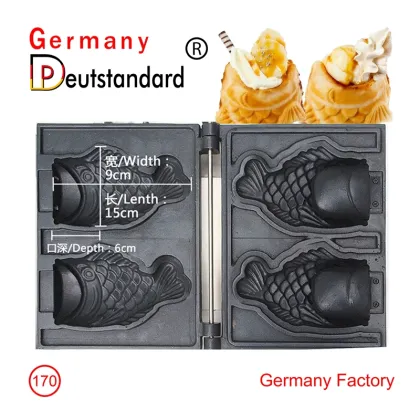 Germany Deutstandard Ice Cream Taiyak Cone Machine For sale
