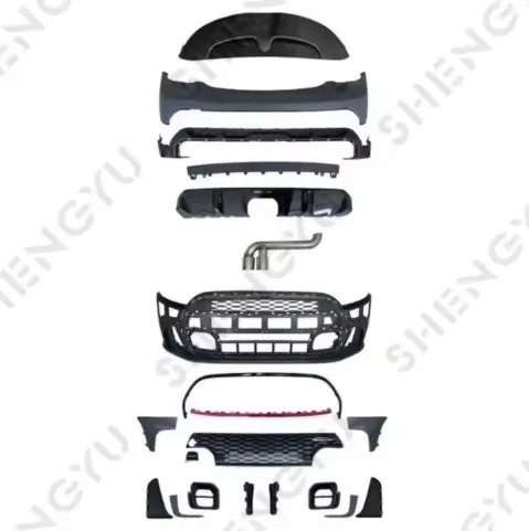 BMW MINI 2022 F55 F56 F57 2 Door JCW Model: Grille, Diffuser, Tail Pipe, Bumpers