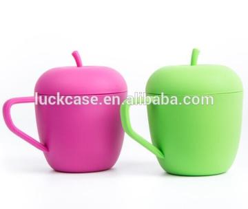 2016 100% Food Grade BPA Free Cute Shape Silicone Drinking Cup/Fancy Kid Drinking Cup