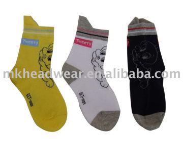 knitted cotton socks