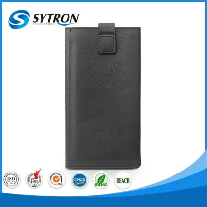Customized Design Leather Phone Cover with Card Holder case for sony