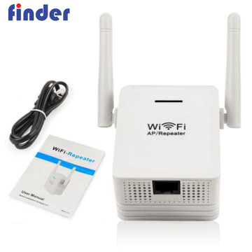 300Mbps WiFi Range Extender - 802.11n Mini WiFi Repeater พร้อมเสาอากาศ 2dB