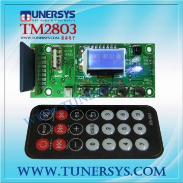 TM2803 wma LCD mp3 decoder chip