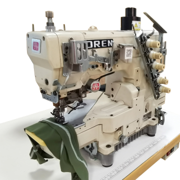 Sewing Machine Guide for Girls' Elastic Close-Fitting Trouser