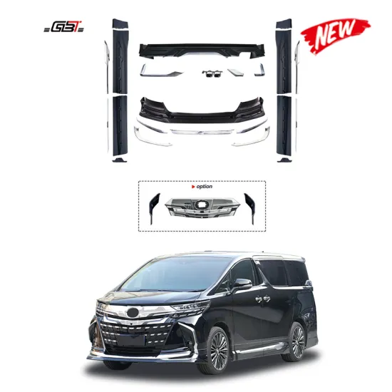 2024 GBT Manufacturer Anh40 Modellista Facelift Bumper Lips Accessories for 2023 Toyota Alphard ANH40 Series