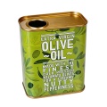 Latas quadradas de azeite para armazenamento na cozinha