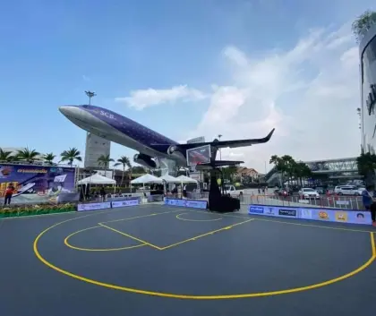 Elastic SES floor for FIBA challenger tour